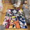 Anime Mat Carpet Naruto Rugs for Living Room Soft Floor Mat Rugs for Bedroom Door Mat Non-slip Area Rugs Bath Mat