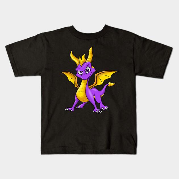 Boys Girls Soft Cotton Graphic Tees Vintage Dragon T-shirt Breathable Daily School Wear Kids T-Shirts