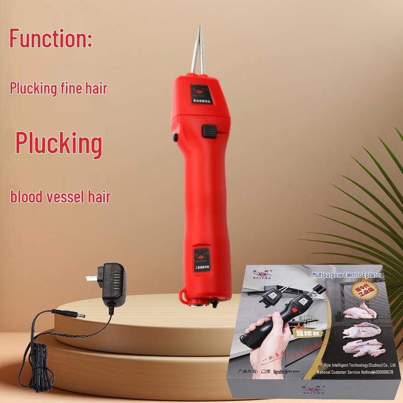 Автоматическая машина для ощипывания птицы с литиевой батареей: Электрическая машинка для удаления перьев у курицы, утки и гуся (Европейский стандарт)