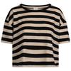 Womens/Ladies Donna Striped Boxy T-Shirt