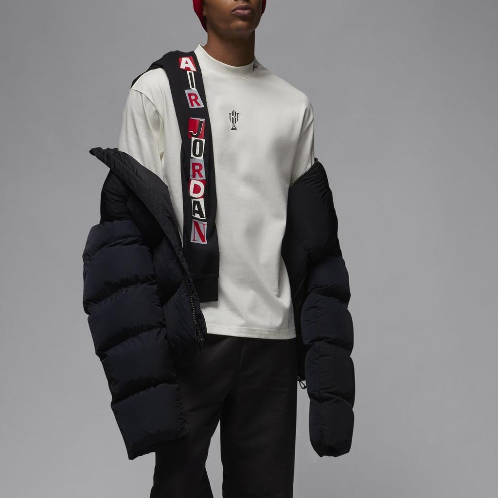 Trophy Room X Jordan SS24 Повседневная футболка с круглым вырезом и принтом с коротким рукавом Мужские топы Парусно-белый FQ3845-133