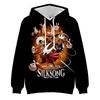 Толстовка Hollow Knight Silksong с капюшоном Harajuku Autumn Pullover Fashion Unisex Long Sleeve Casual Streetwear Свободная уличная одежда