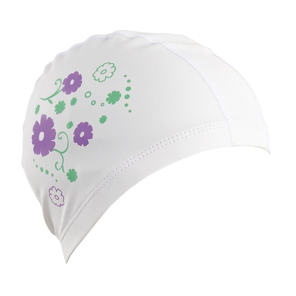 SWANS Swimming Cap, Silicone Laminate Cap to Prevent Hair from