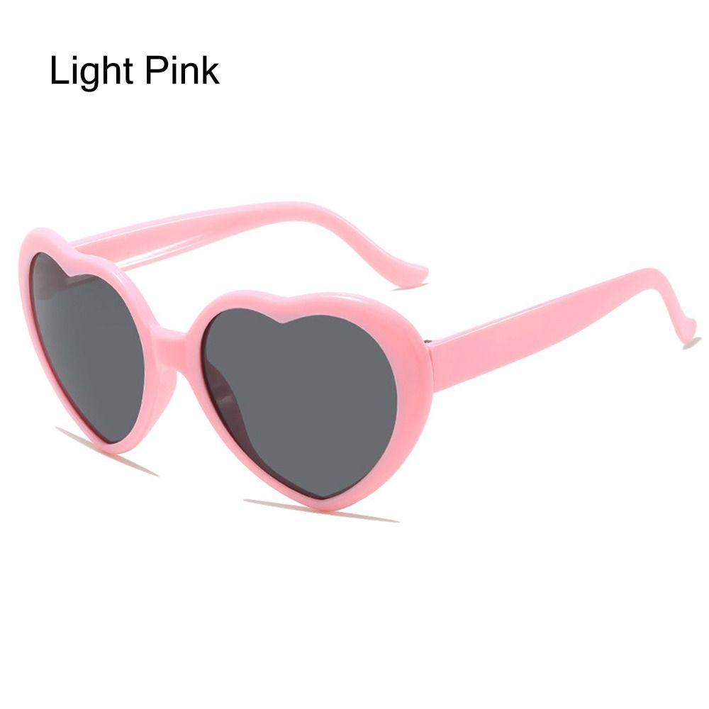 Cosplay Heart Sunglasses UV400 Protection Beach Shades Cute Party Glasses  for Women