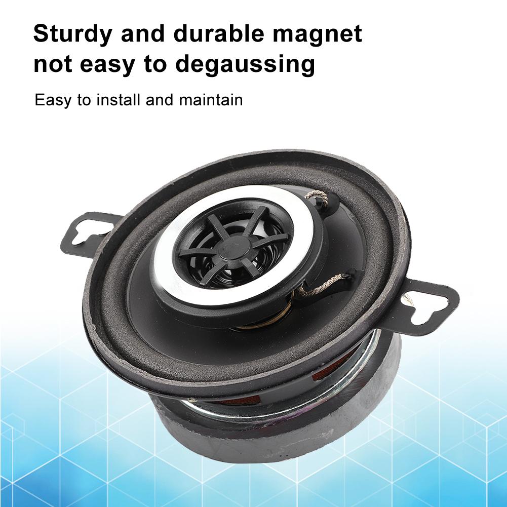 2 шт. 3,5-дюймовый 200 Вт коаксиальный динамик твитер стерео музыкальный Hifi громкоговоритель для автомобильной аудиосистемы