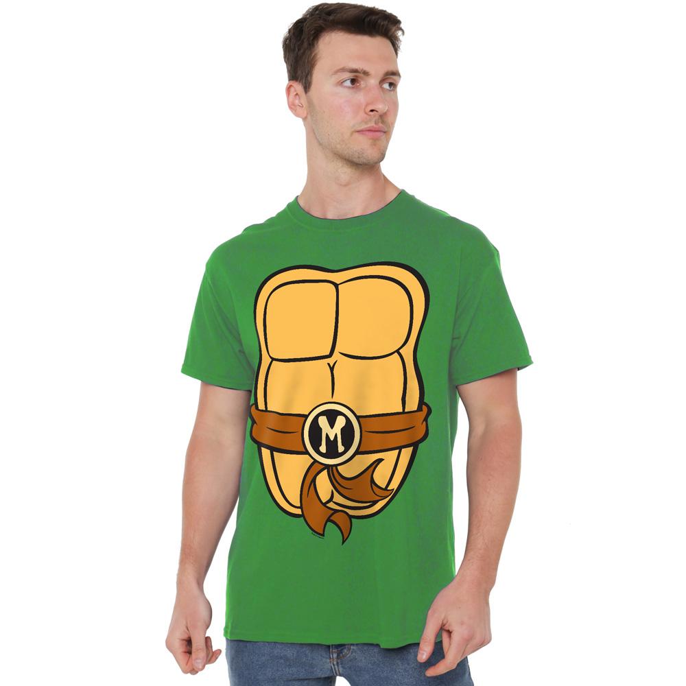 Teenage Mutant Ninja Turtles Mens Michelangelo Chest T-Shirt