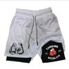 Generic Mens Summer Athletic Shorts With Polyester Fabric And Drawstring For Casual Wear