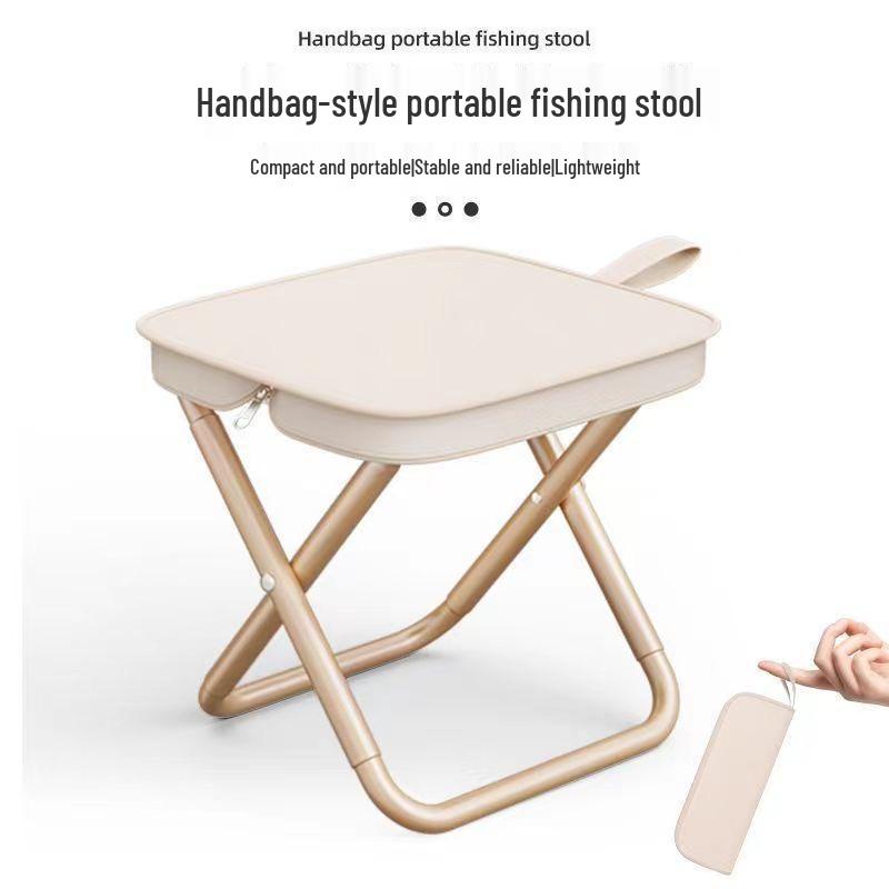 Компактный складной портативный туристический стул с пеналом