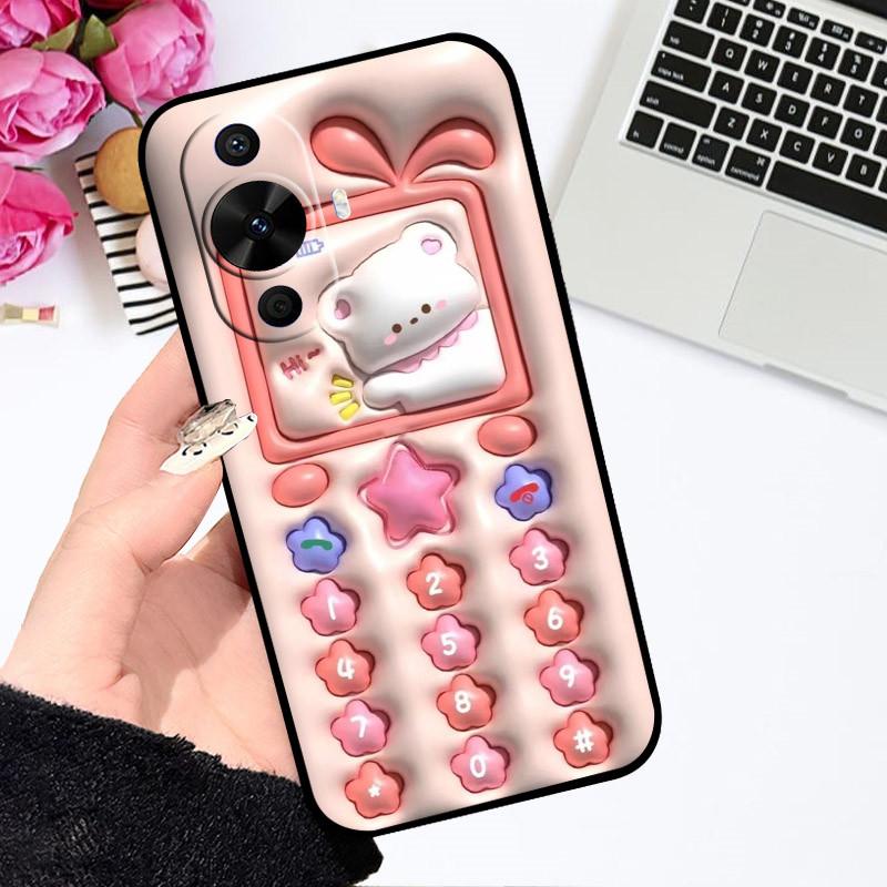 Чехол для Huawei Nova 12S Nova12S Милый Мультяшный Чехол Мягкий Силиконовый Чехол для Телефона Для Huawei Nova 12S Бампер Астронавт Раскрашенные Чехлы