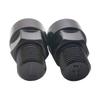 Bicycles Pedals Extenders Adaptors Light weight Black Bike Pedals Converter for Various Terrain Use