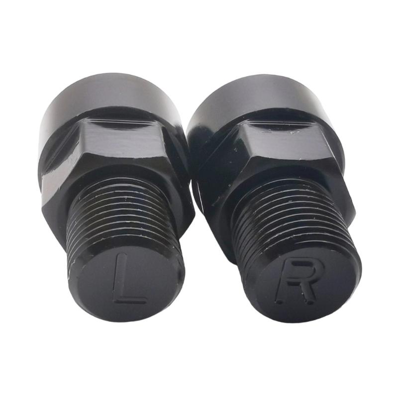Bicycles Pedals Extenders Adaptors Light weight Black Bike Pedals Converter for Various Terrain Use