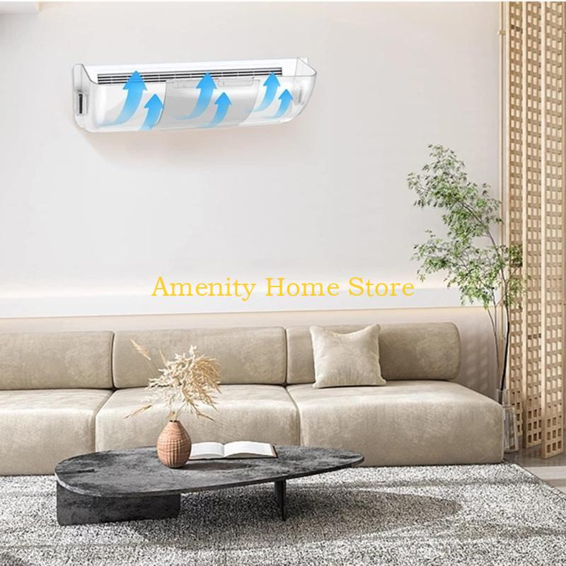 F26C Air Vent Deflectors Adjustable Heat & Vent Cover Heavy Duty Unbreakable Plastic with Magnet Secure Design 2pcs