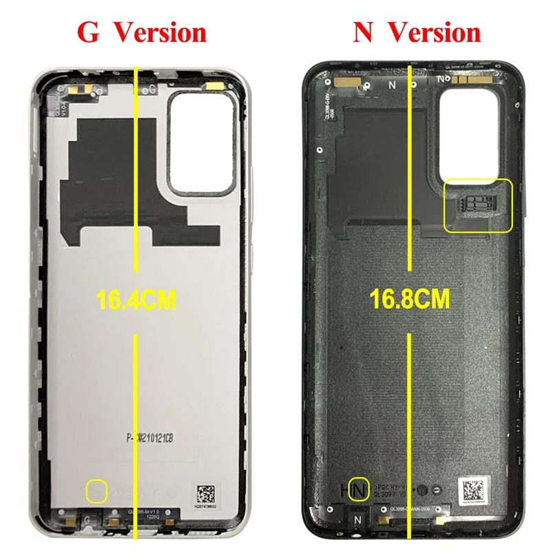 Back Plastic Cover For Samsung Galaxy A02s Battery Cover Rear Housing Case For SM-A025F/DS A025 Back Cover With Lens