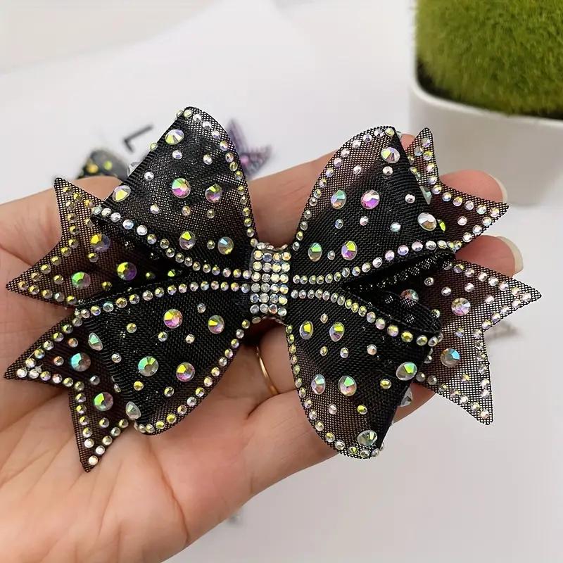 Блестящие банты для обуви, украшения, клипсы, свадебные, на высоком каблуке, стразы, подвески, пряжки, клипсы, съемные аксессуары для одежды, 1 шт.