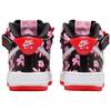Nike Кроссовки Air Force 1 Mid EasyOn SE GS Flower Power для детей Черный Розовый-Rise Picante-Red FQ3692-001