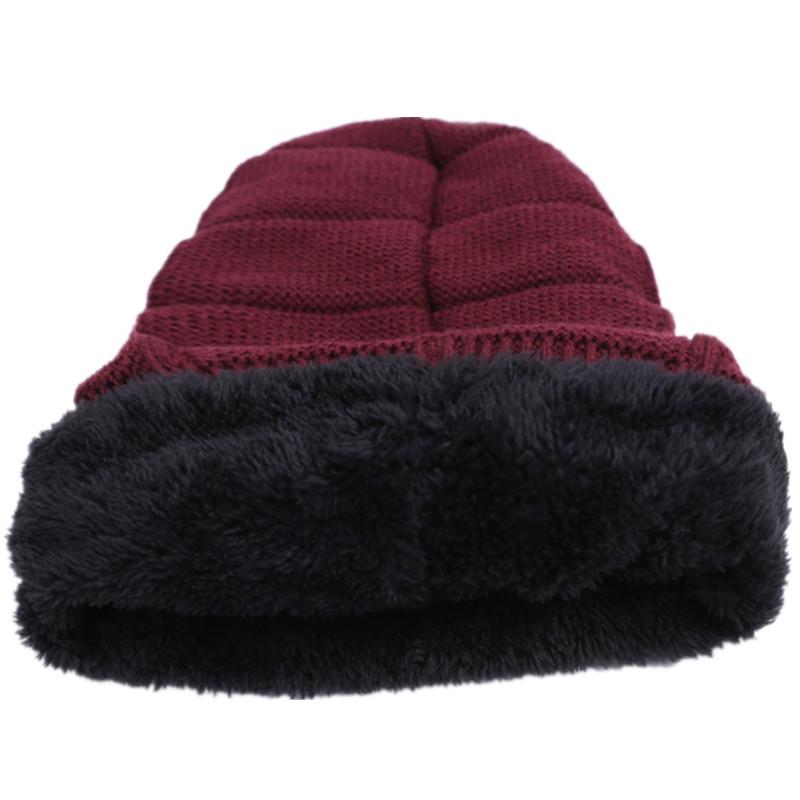 Stylish Beanie Hat High Quality Winter Hats For Men & Women Thick Warm Winter Knitted Hats