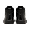Jordan 1 Женские кроссовки Mid Patent Triple Black BQ6472-003