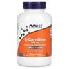 Now Foods L-Carnitine, 500 Mg, 180 Veggie Capsules