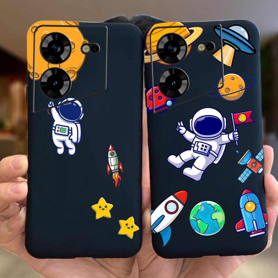 Мягкий силиконовый чехол для телефона Tecno Pova 5 POVA5 Чехол 2023 Новый модный классный стиль Мультяшный дизайн Coque Оболочка Мягкий силиконовый футляр