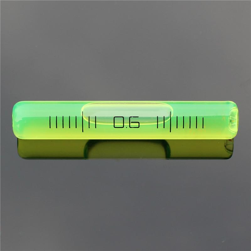 Высокоточный многоспецификационный стеклянный трубчатый горизонтальный пузырьковый цилиндрический уровень пузырьковая полоска нивелировочный диаметр 12 мм