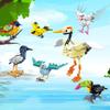 Игрушки-конструкторы Динозавры для Детей Птеродактиль Трицератопс Велоцираптор STEM Обучение Образовательные Игровое Время Развлечение