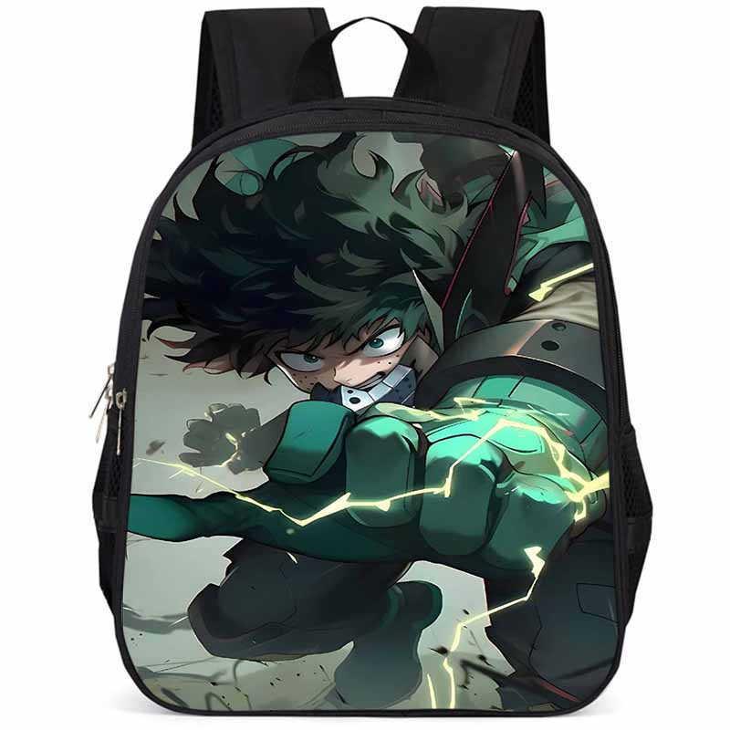 My Hero Academia 15-inch Large Capacity Lightweight Oxford School Backpack For Kids