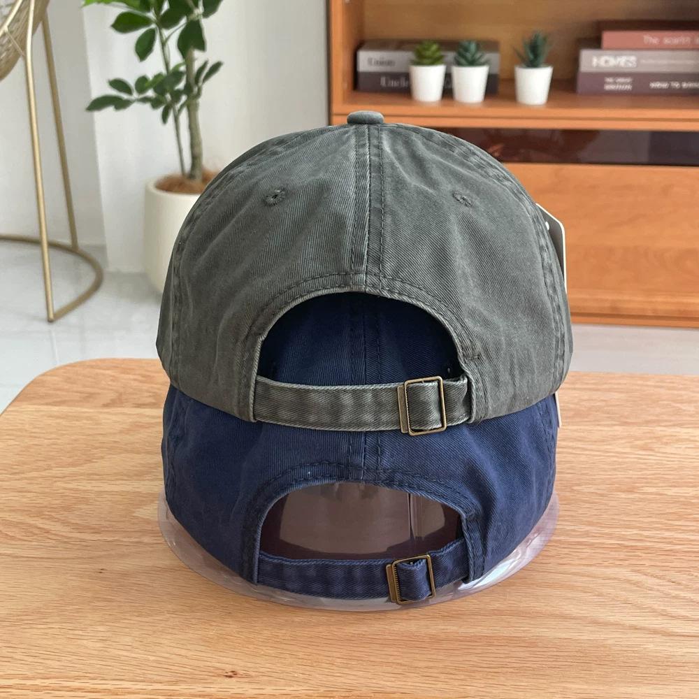 Fashion Hat Korean Version Versatile Color Matching Face Small Baseball Cap Children Contrast Color Embroidery Peaked Cap Outdoor Sports Sun Hat Men