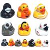 5 шт. резиновых уток на Хэллоуин оптом, утки, украшение для автомобиля, наполнитель для сумки с подарками на Хэллоуин, подарки на вечеринку, игрушки