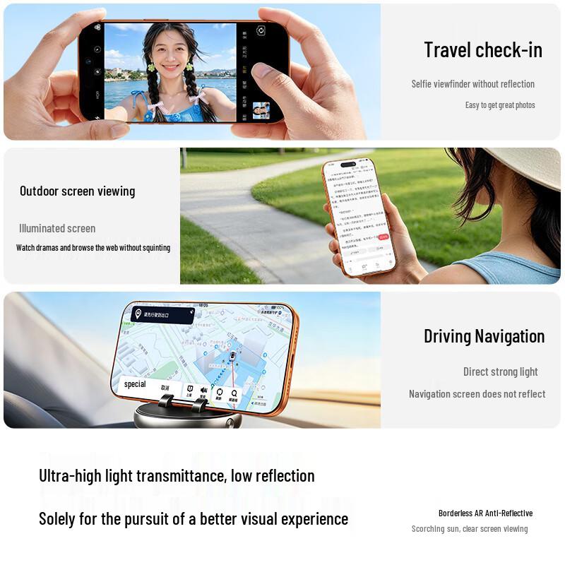 AR Антибликовый Защитный Экран для iPhone 16 Pro Max