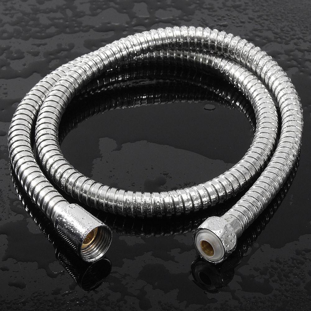 1-3m Flexible Standard Shower Head Tube Bathroom Pipe Stainless Steel Plumbing Hose