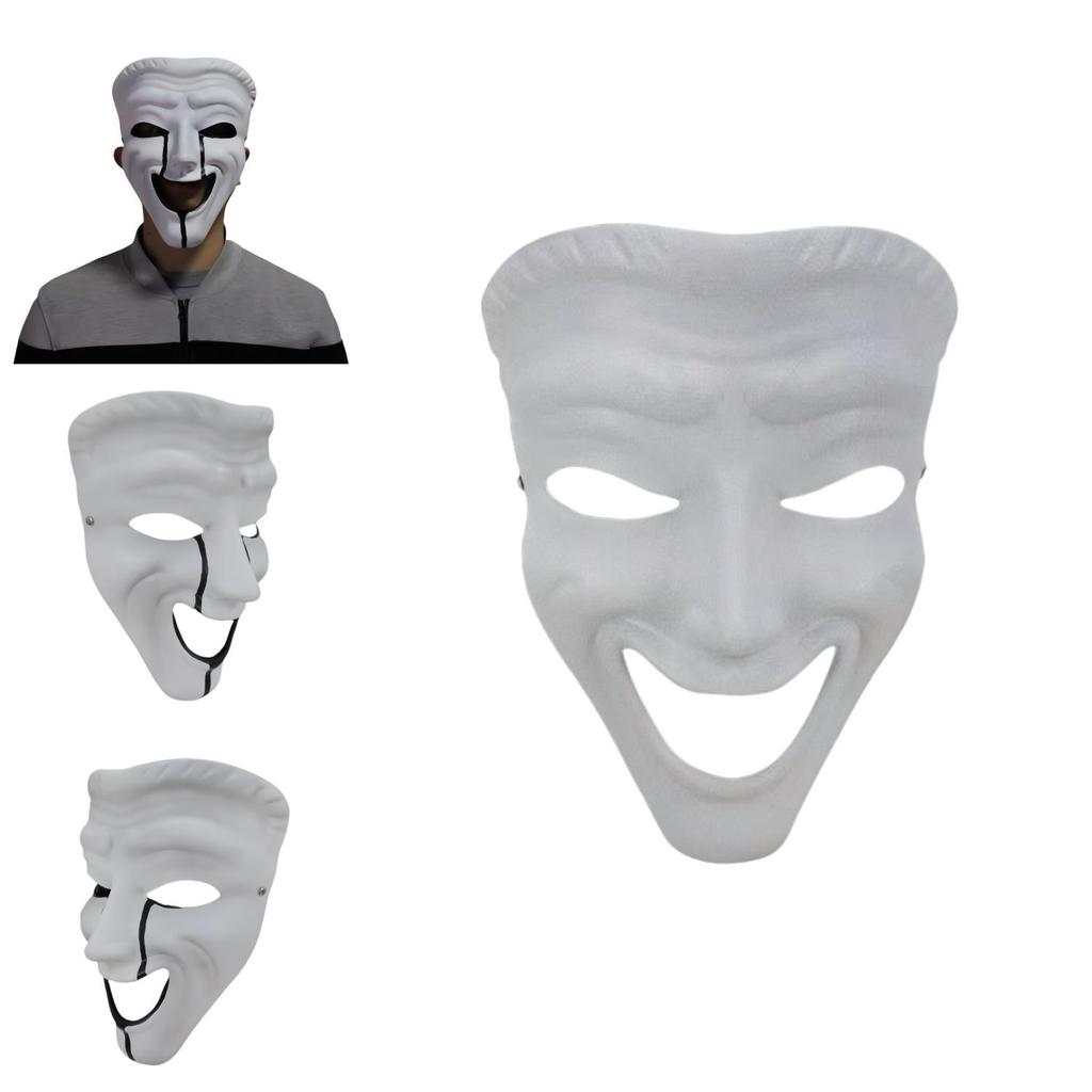 Маска для лица SCP Containment Breach Плачущее лицо из смолы для Рождества и Хэллоуина