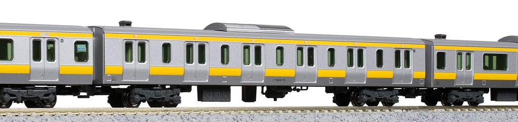 KATO N Gauge E231 Series 0 Series Chuo Sobu Local Line 6 Car Basic Set Model Train / 10-1520