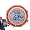 Waterproof Motorcycle Stainless Steel Luminous Clock Bike Universal Chrome Handlebar Mount Quartz Clock Watch Motor Accessories