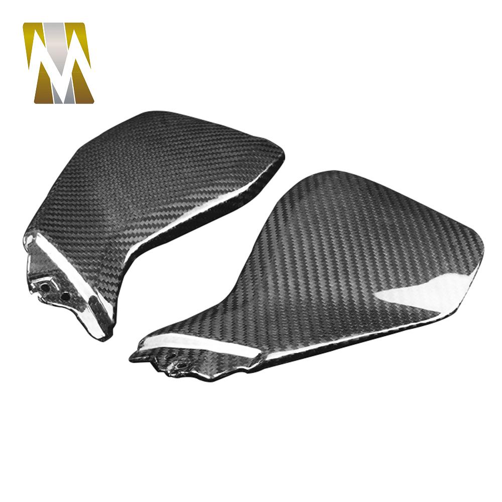 For Yamaha MT09 FZ09 2013- MT 09 Fuel Tank Cover Motorcycle Accessories Carbon Fiber Fairing Gas Tank Side Protection