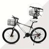 Bicycle Basket Large Capacity Foldable Adjustable Hanging Basket Storage Basket Front and Rear Hanging Basket