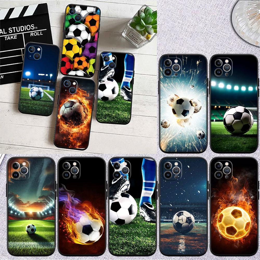 FM23 Football Soccer Soft Shell Phone Case for Redmi Note 13 14 Pro+ Plus A3 A3X 13X 13C 13R 14S 14C 14R