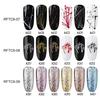 ROSALIND 5ml Nail Polish Nail Print Shiny Platinum Gel Polish Kit