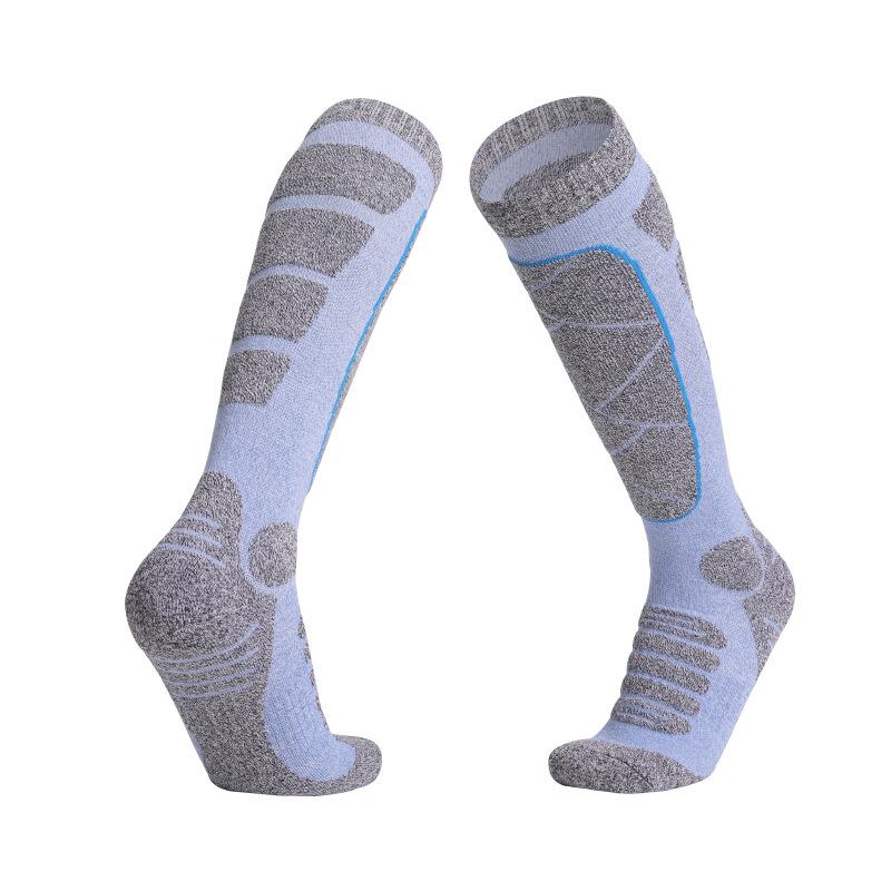 Women Outdoor Sports Ski Socks Cold Weather Socks for Snowboarding, Snow, Winter, Thermal Knee-high Warm Socks, Hunting