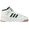 Adidas Originals Post Up Synthetic Leather Slip Resistant Durable Lightweight Mid Top Sneakers Unisex Sneakers White Green GY1392