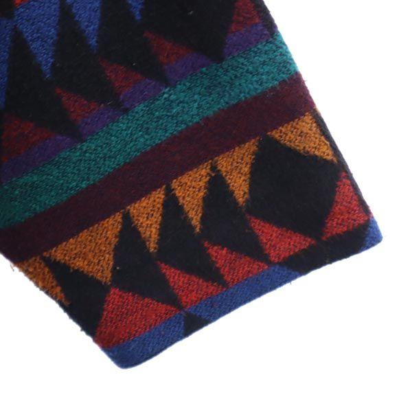 НОВОЕ ПОКОЛЕНИЕ ДЕВУШЕК 80-е 90-е Пальто со старым национальным узором M Черный и другие Женское Б/У