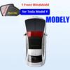 Upgrade Privacy Sunshade For Tesla Model 3 Y Juniper 2026 2025-2020 Front Side Window Sun Shade Windwhield Blind Shading Camping