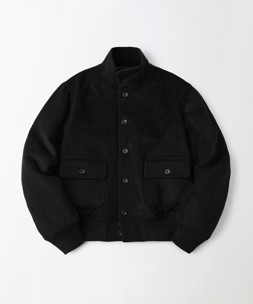 OUTSTANDING Wool A-1 Jacket_Black