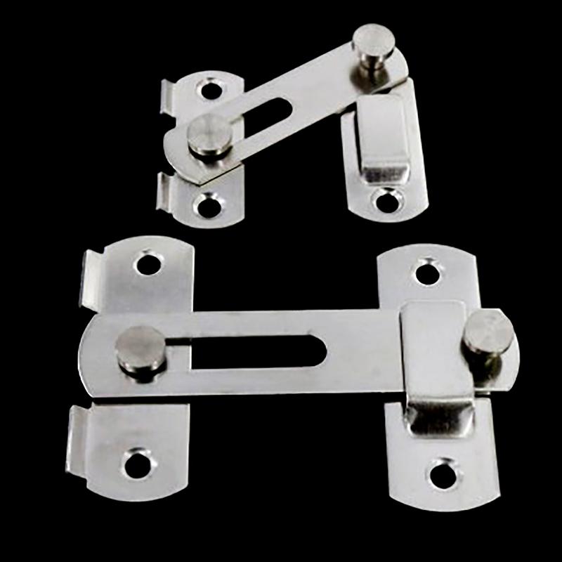Stainless Steel Hasp Latch Lock For Sliding Door Window Cabinet Fitting For Home Security Door Hardware Accessories
