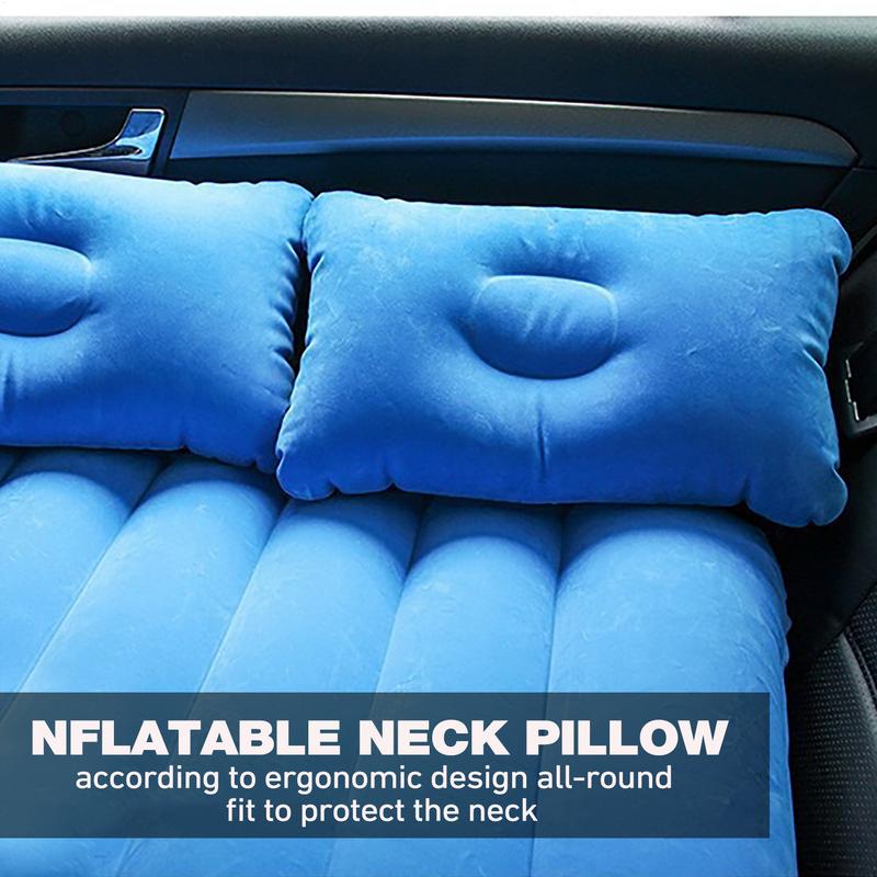 Portable Inflatable Camping Mattress With Pillows And Air Pump Car Air Bed Mattress SUV Sleeping Pad with Air Pump