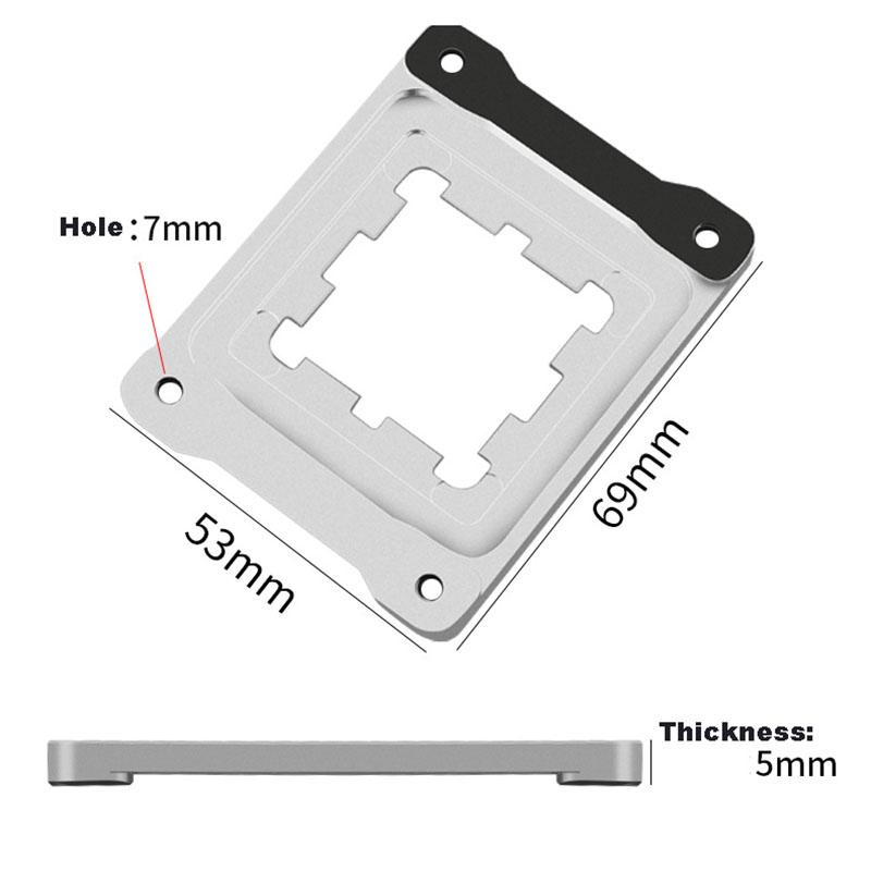 AMD AM5 CPU Holder Aluminum Alloy Frame Anti Pressure Buckle Clamp RYZEN1700 Processor Cover Stand Bending Correction Bracket