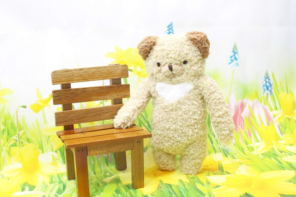 Shinada Global Fumofumo-san Classic Beige (M) 10 X 5 X 20 Cm Plush Toy Goods Animal Goods FMCL-0100E