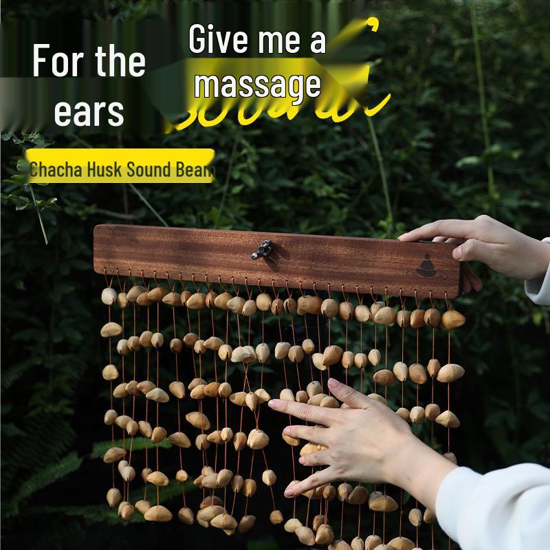 Vanmu Hand-Extendable Fruit Shell Wind Chime & Bell