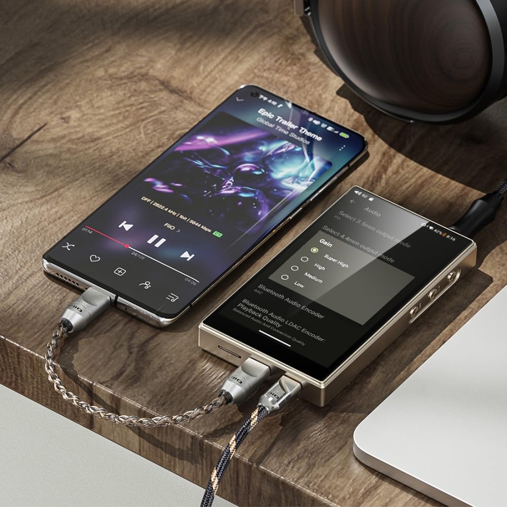 FIIO M21 Dark Blue from an Authorized Japanese Includes Serial Portable Digital Audio Player FIO-M21-L [Ships Retailer, Number] (DAP)