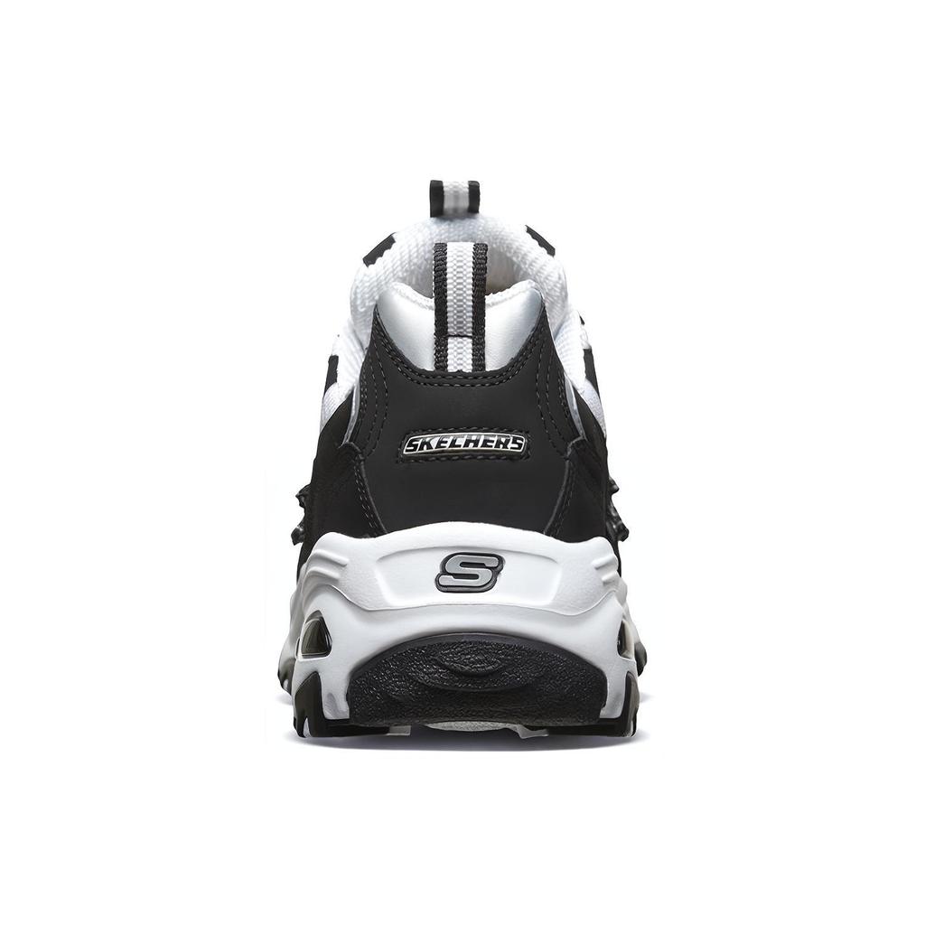 Skechers D'Lites 1.0 Mesh, Textile Classic And Versatile Cushioning Abrasion Resistant Breathable 13090-BKW