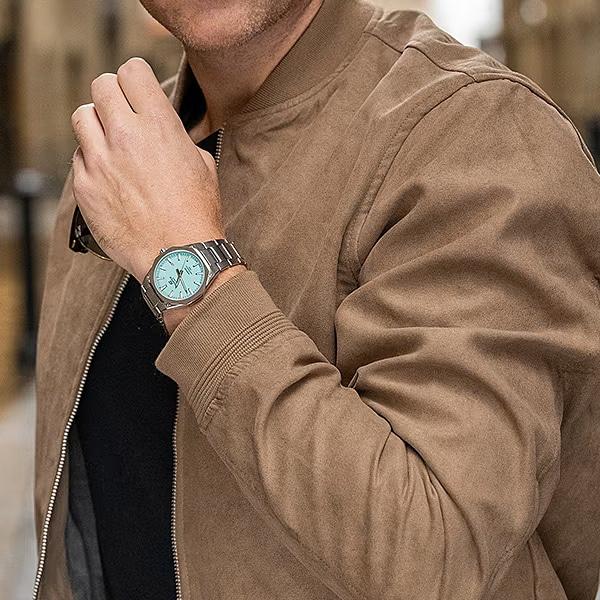 Casio Мужские часы EDIFICE EFR-S108DJ-2BJF [EDIFICE 3-стрелочные аналоговые мужские с металлическим ремешком] круглые серебристые